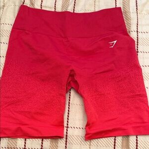 Gymshark Women's Vibrant Red Bike Shorts